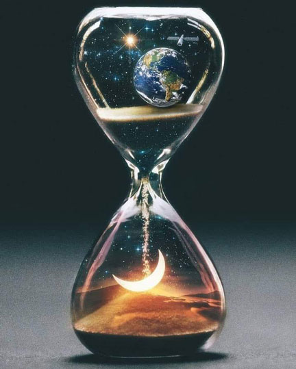 Galactic Pause Hourglass